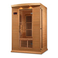 2-Person Canadian Hemlock FAR Infrared Sauna, Low EMF