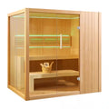 4-Person Canadian Hemlock Wet/Dry Electric Sauna