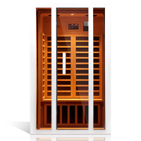 Hemlock Infrared Sauna with Low-EMF Carbon Heaters