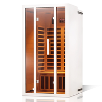 Hemlock Infrared Sauna with Low-EMF Carbon Heaters