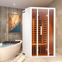Hemlock Infrared Sauna with Low-EMF Carbon Heaters