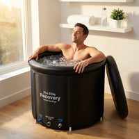 Pro Elite Recovery 90Cm Ice Pod Ice Bath Therapy Inflatable DWF Cold Plunge Tub for 03Hp Water Chiller for Athletes — Lifestyle