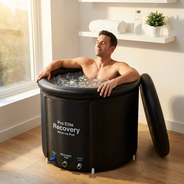Inflatable Cold Plunge Tub, 90 cm, 480 L Capacity